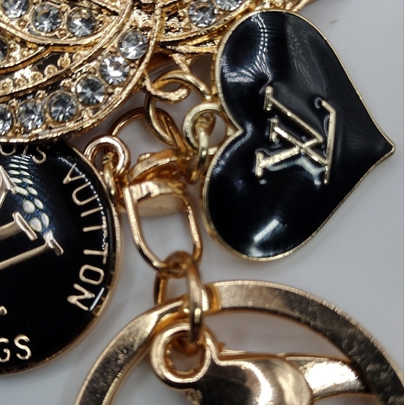 Authentic Louis Vuitton Trunks & Bags Charm And a Zipper Pull - Picture 7 of 11